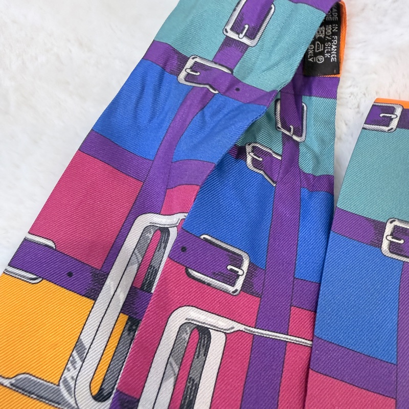 Hermes✨Twilly 絲巾 二條一組-4