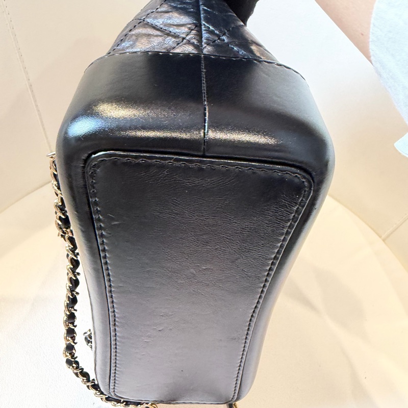 Chanel 黑色皮革後背包 🖤-13