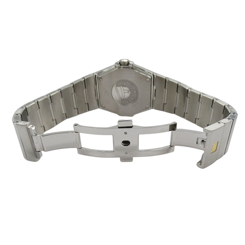 歐米茄星座系列 123.10.35.60.02.001 男士腕錶,品牌名稱,日期顯示,石英機芯,不銹鋼 (SS),銀色,拋光-3