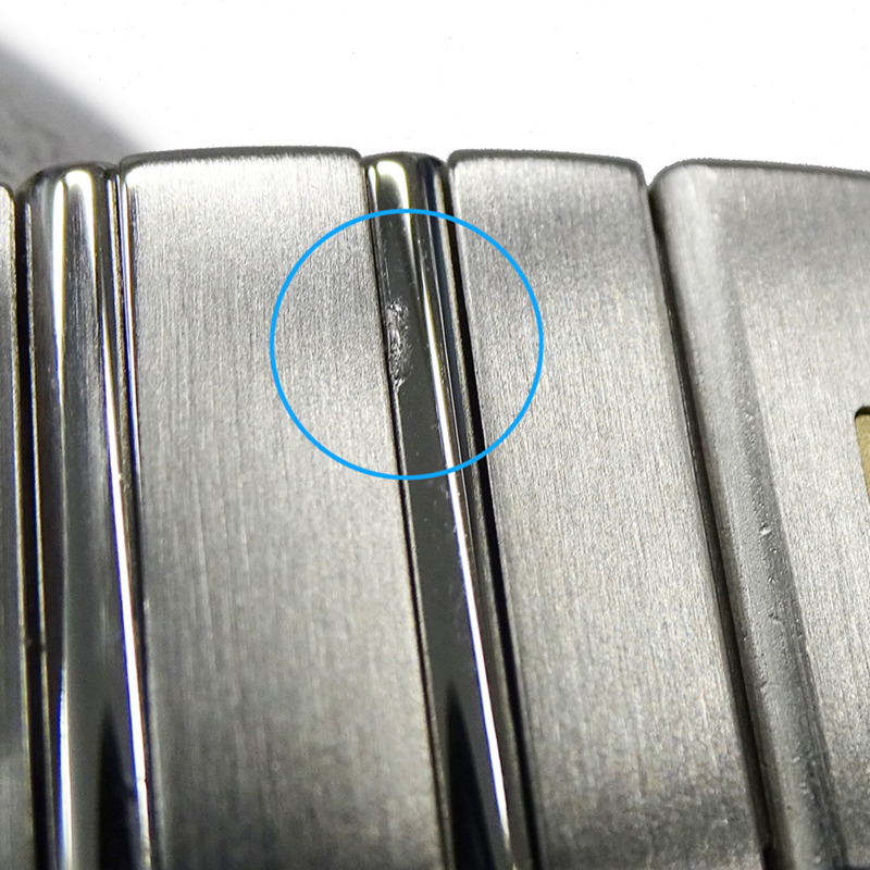 歐米茄星座系列 123.10.35.60.02.001 男士腕錶,品牌名稱,日期顯示,石英機芯,不銹鋼 (SS),銀色,拋光-9