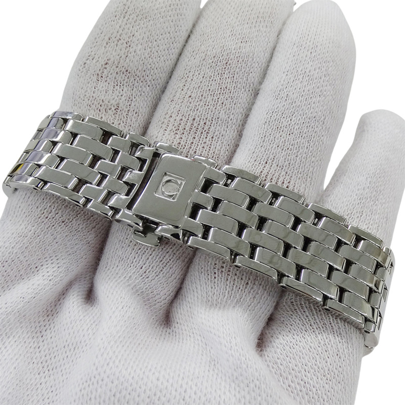 歐米茄碟飛系列 Prestige 4574.31 男士腕錶，品牌名稱，日期顯示，同軸天文台錶，自動上鍊，不銹鋼 (SS)，銀色，拋光。-5