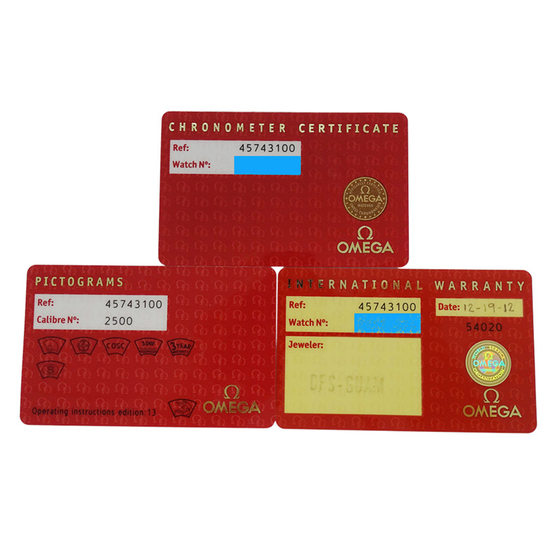 歐米茄碟飛系列 Prestige 4574.31 男士腕錶，品牌名稱，日期顯示，同軸天文台錶，自動上鍊，不銹鋼 (SS)，銀色，拋光。-9