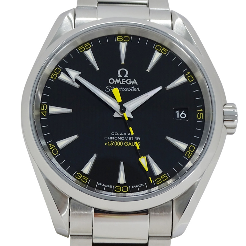 歐米茄海馬系列Aqua Terra 231.10.42.21.01.002 男士腕錶，品牌名稱，15,000 高斯，日期，同軸天文台錶，自動機芯，不銹鋼（SS），拋光。-1