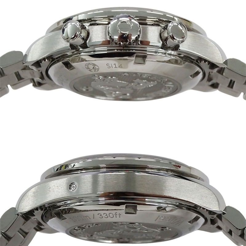 歐米茄超霸38 324.30.38.50.06.001 男士腕錶，品牌名稱，同軸天文台錶，計時碼錶，自動機芯，不鏽鋼（SS），銀灰色，拋光。-2