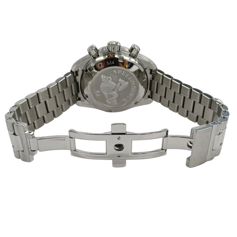 歐米茄超霸38 324.30.38.50.06.001 男士腕錶，品牌名稱，同軸天文台錶，計時碼錶，自動機芯，不鏽鋼（SS），銀灰色，拋光。-3