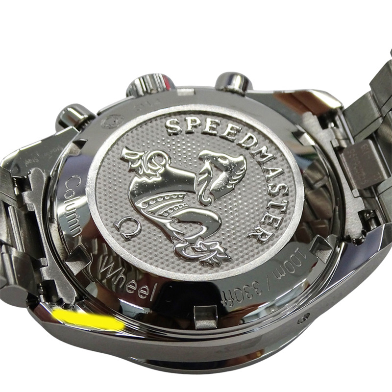 歐米茄超霸38 324.30.38.50.06.001 男士腕錶，品牌名稱，同軸天文台錶，計時碼錶，自動機芯，不鏽鋼（SS），銀灰色，拋光。-6