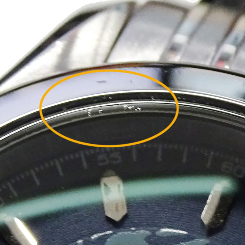 歐米茄海馬系列雅克馬約爾 1997 2580.80 女士腕錶,品牌名稱,日期顯示,120 米防水,石英機芯,不銹鋼 (SS),銀色/海軍藍,拋光。-11