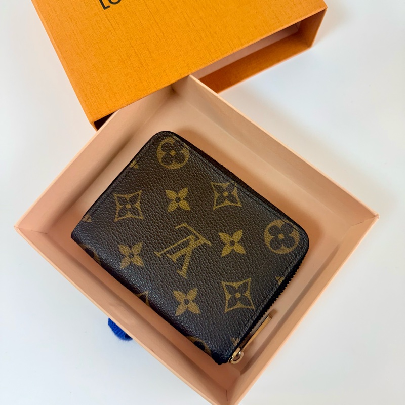 ✔️LV Louis Vuitton 路易威登 Monogram M60067 拉鏈零錢包-0