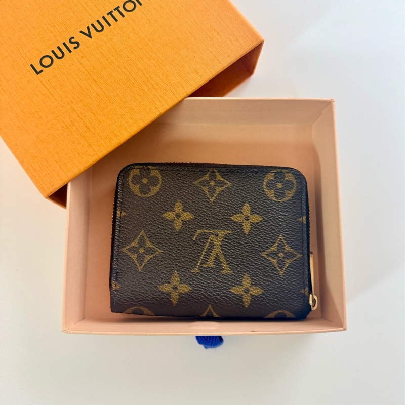 ✔️LV Louis Vuitton 路易威登 Monogram M60067 拉鏈零錢包-1