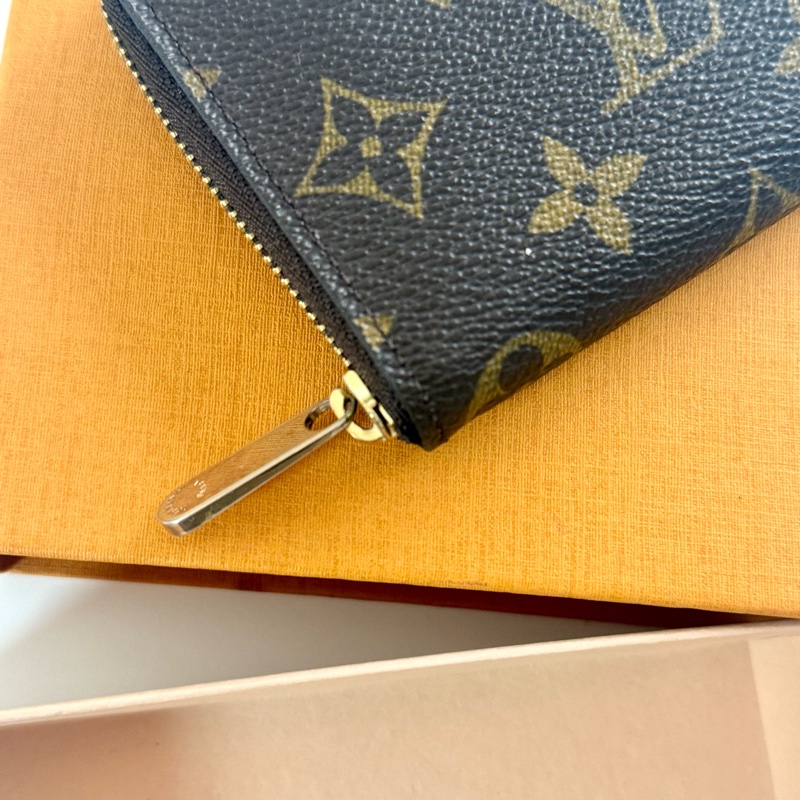 ✔️LV Louis Vuitton 路易威登 Monogram M60067 拉鏈零錢包-10