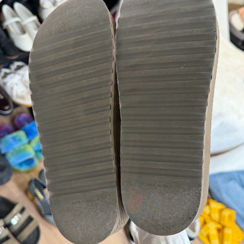 Chanel 橄欖綠 涼鞋 💚超級好看-19