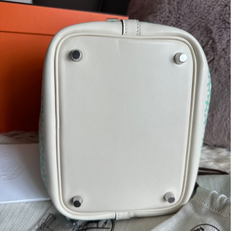 愛馬仕 菜籃子 18 超好價出  picotin 18 Hermès Picotin 18 Lucky Daisy 手提包 包包-13