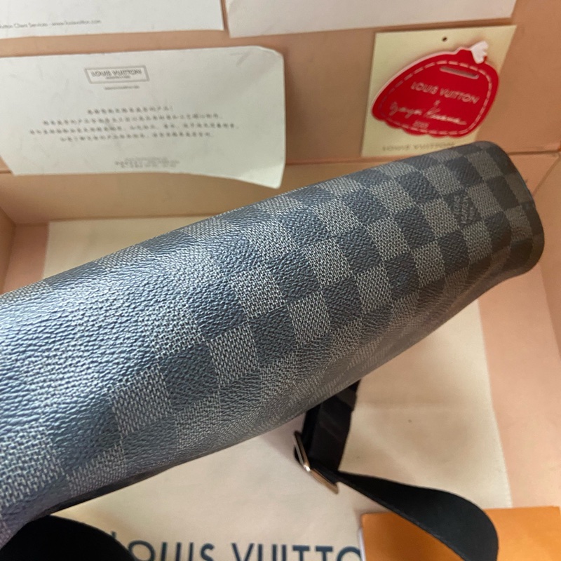 99新LV路易威登Louis Vuitton Dayton Damier Graphite-12
