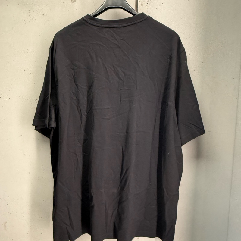 二手黑色 TB logo Burberry短袖T恤-1