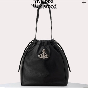 Vivienne Westwood Hilary Bucket Bag全新西太后抽繩水桶包肩背斜背包