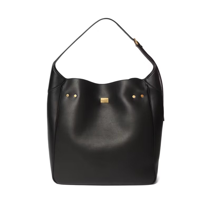 Balenciaga Large Bel Air 黑金皮革（Hobo包 ）巴黎世家-1