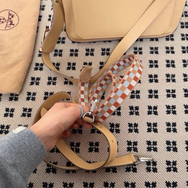 Hermes Jypsisere 吉普賽28 奶茶色-8