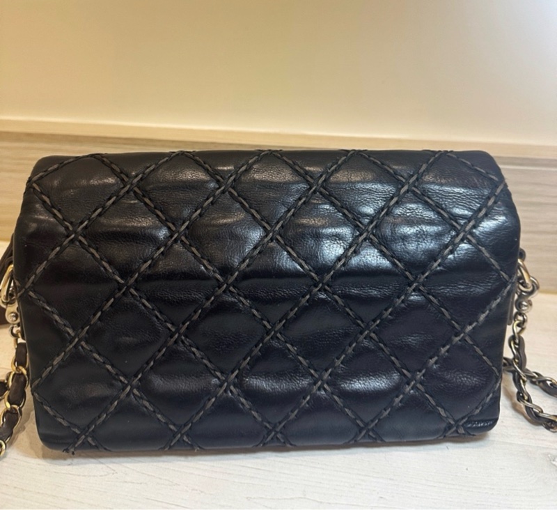 特價48h🧡Chanel 香奈兒 口蓋 CF 側背 老香 黑 包包-7