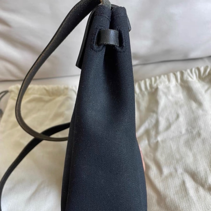 【92新 ✨ 全網最低價!】 中古 HERMES 愛馬仕 Herbag Mini 黑色(下單前先詢問庫存❗️❗️)-6