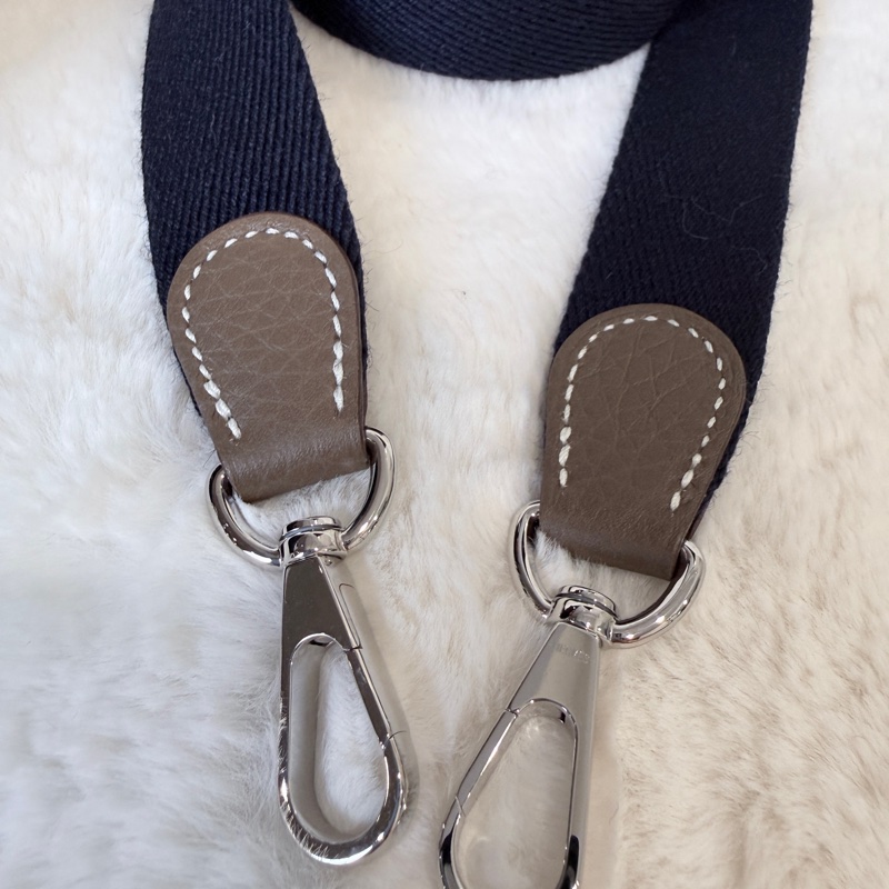 Hermes✨ mini Evelyne 16 大象灰銀釦小包 U刻-20