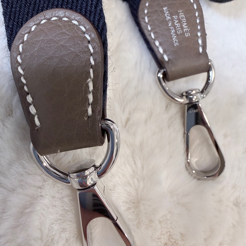 Hermes✨ mini Evelyne 16 大象灰銀釦小包 U刻-23