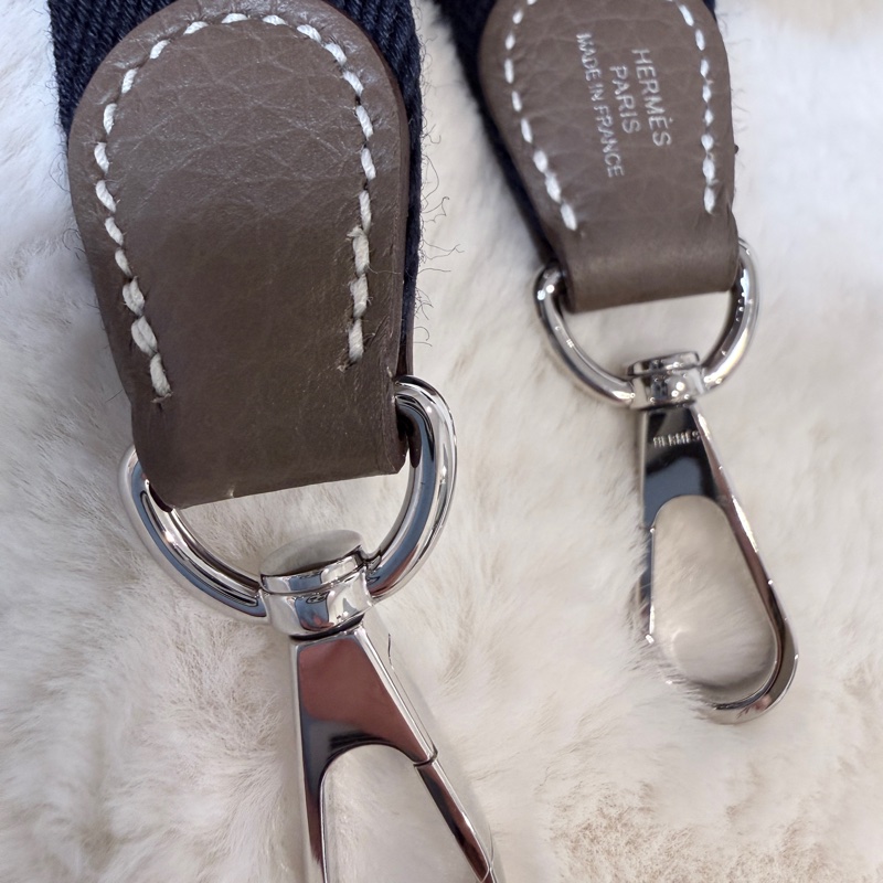 Hermes✨ mini Evelyne 16 大象灰銀釦小包 U刻-25