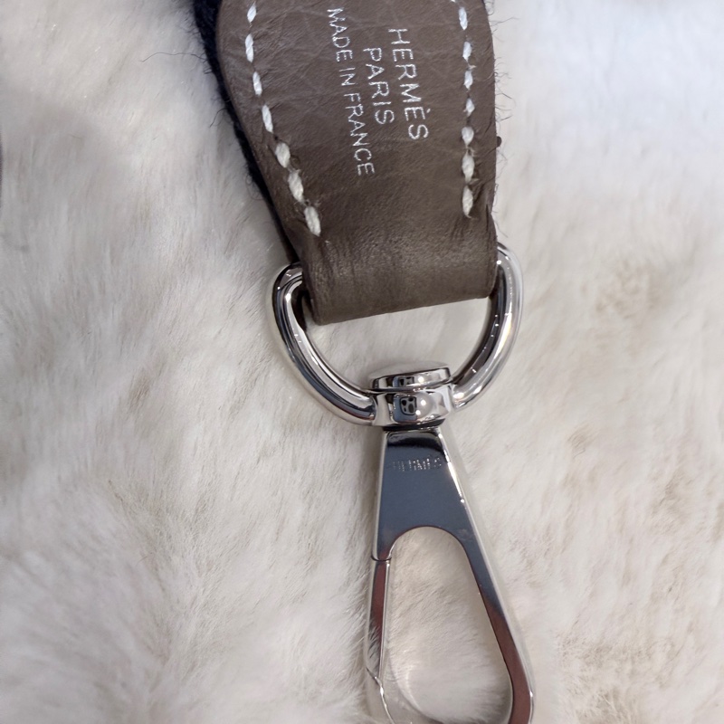 Hermes✨ mini Evelyne 16 大象灰銀釦小包 U刻-26