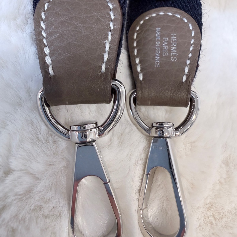 Hermes✨ mini Evelyne 16 大象灰銀釦小包 U刻-27