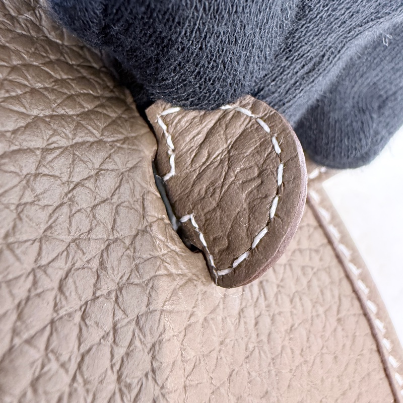 Hermes✨ mini Evelyne 16 大象灰銀釦小包 U刻-30