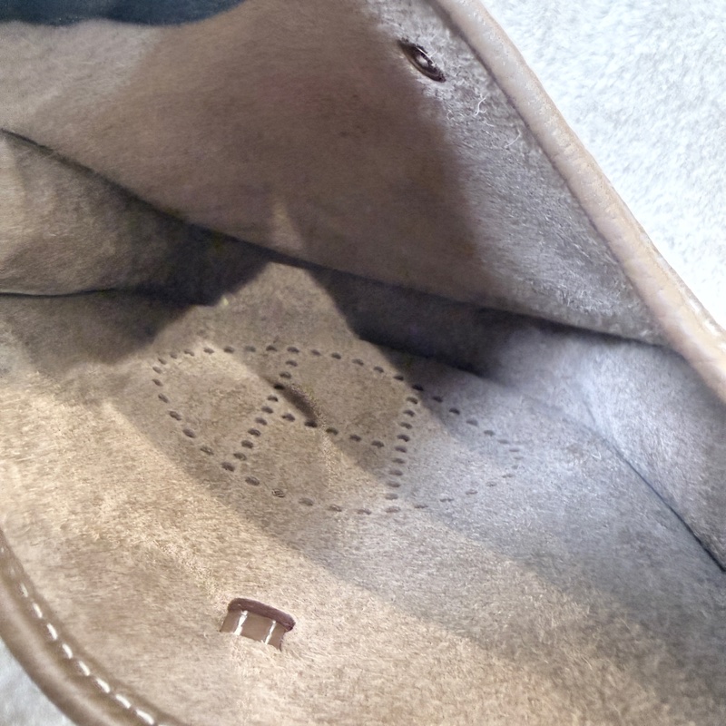 Hermes✨ mini Evelyne 16 大象灰銀釦小包 U刻-32