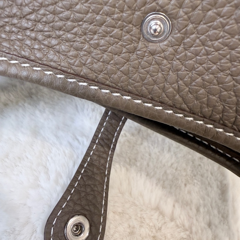 Hermes✨ mini Evelyne 16 大象灰銀釦小包 U刻-33