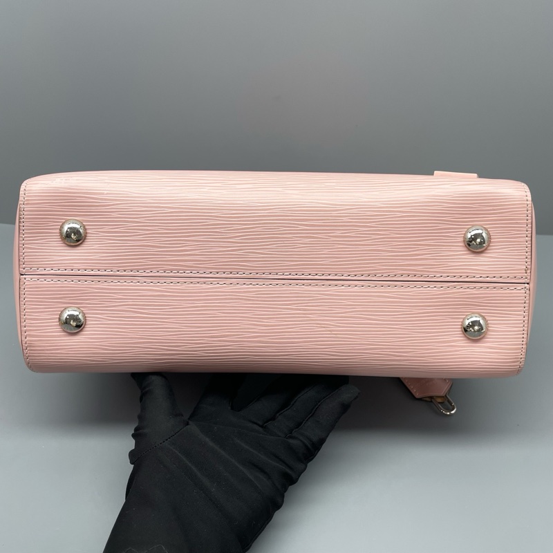 LV路易威登 克魯尼中號粉色水波紋18年芯片/30*23*11cm/-2