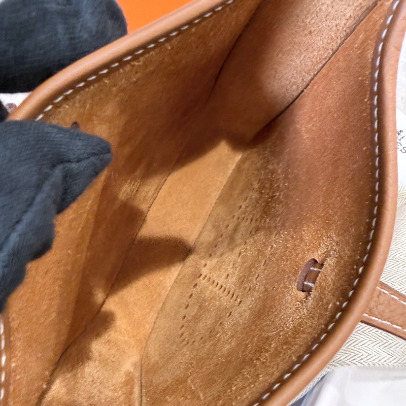 HERMES✨ mini Evelyne 16 金棕金釦小包 W刻 2025購證-8