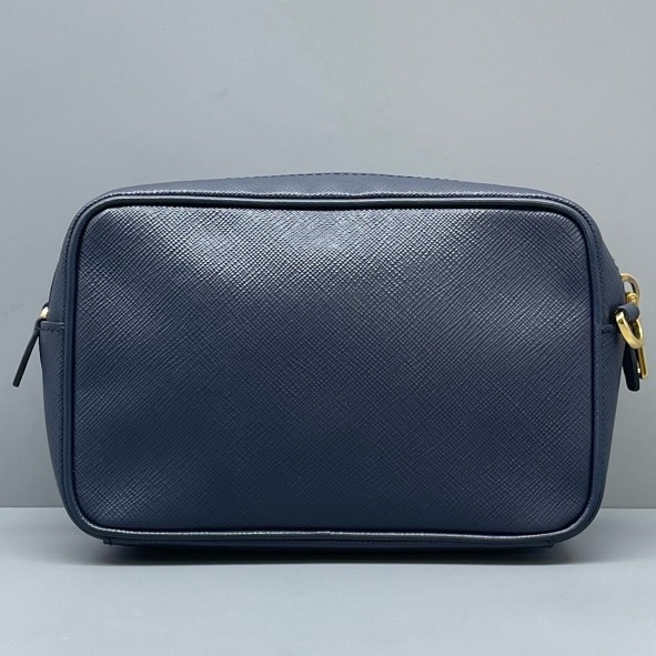 prada普拉達相機小方包藍色17*11*6cm/男女適用 無附件-1