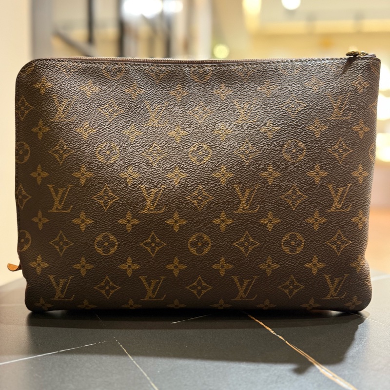 99新Louis Vuitton路易威登 老花手拿包 男女同款-1