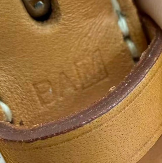 (閒置放置品)Hermes 愛馬仕marwari牛皮單肩包-6