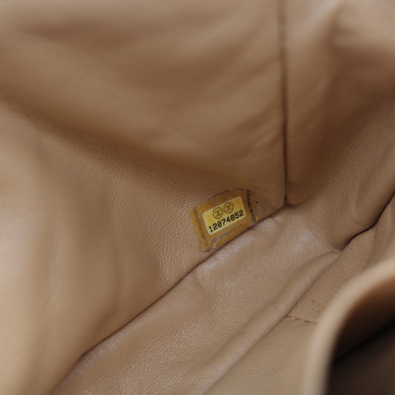 Chanel 香奈兒 Classic Flap CF 25cm 芥末黃 牛皮 銀色鏈條 斜挎包 口蓋包-27