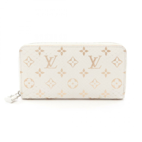 路易威登 Zippy Around 長版皮夾 N97773 Monogram Exotic White Latte 二手