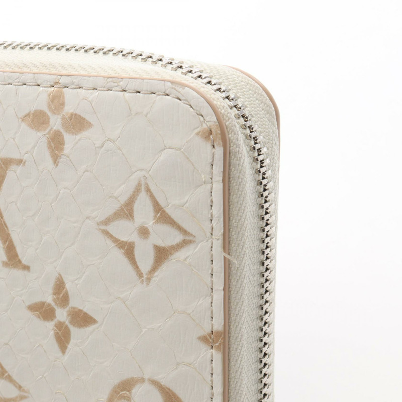 路易威登 Zippy Around 長版皮夾 N97773 Monogram Exotic White Latte 二手-10