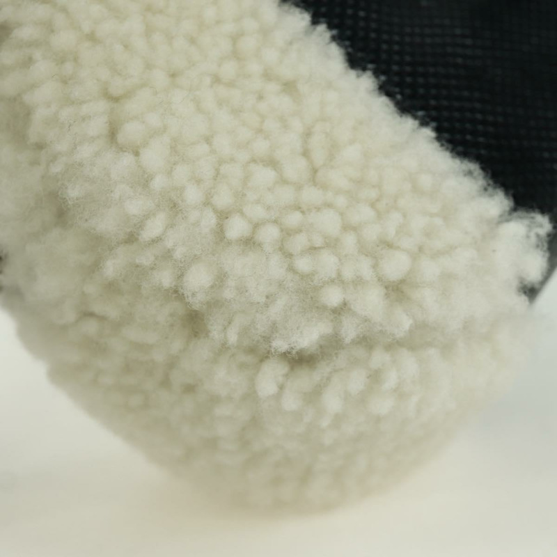 【日本直送】FENDI Rice Ball 單肩包 Mouton 白色銀色 Auth ARZ384SM-14