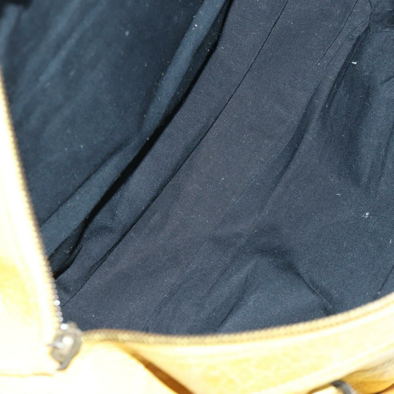 【日本直送】BALENCIAGA Zizy 手提包,皮革材質,兩用,黃色,貨號 128523,正品 am11049V-9