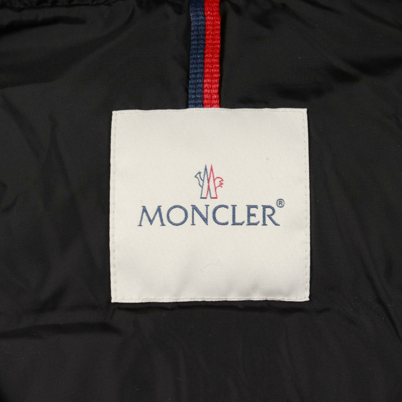MONCLER MAYAF 帶帽羽絨外套 尼龍 黑色 #1 二手 男款-2