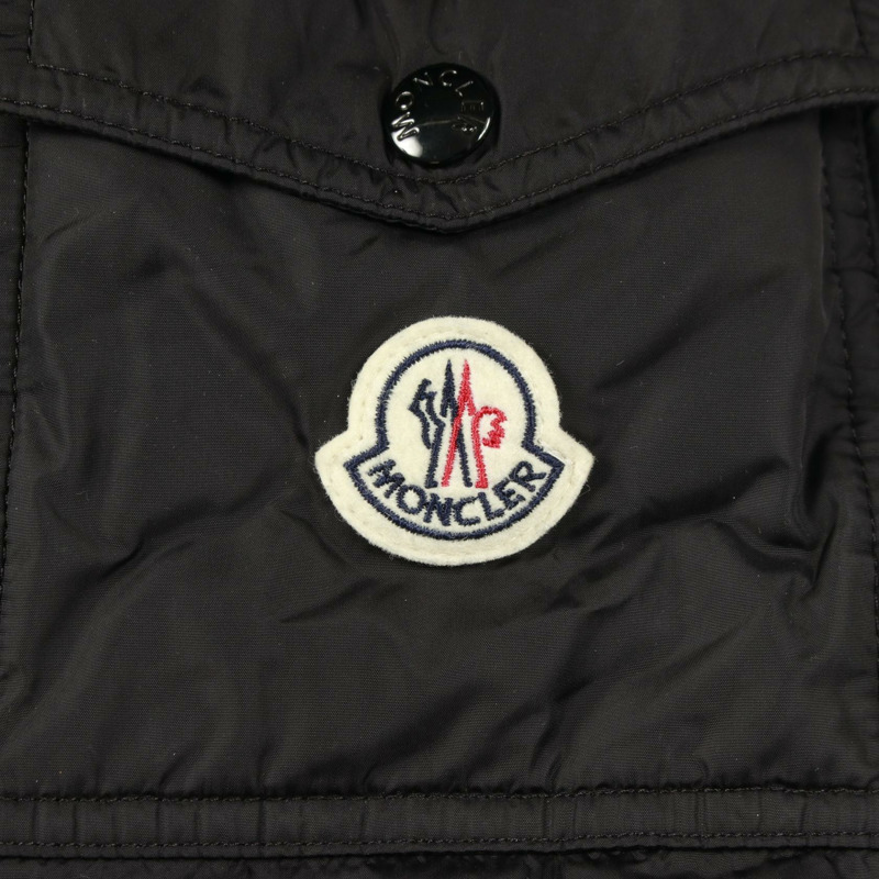 MONCLER MAYAF 帶帽羽絨外套 尼龍 黑色 #1 二手 男款-5