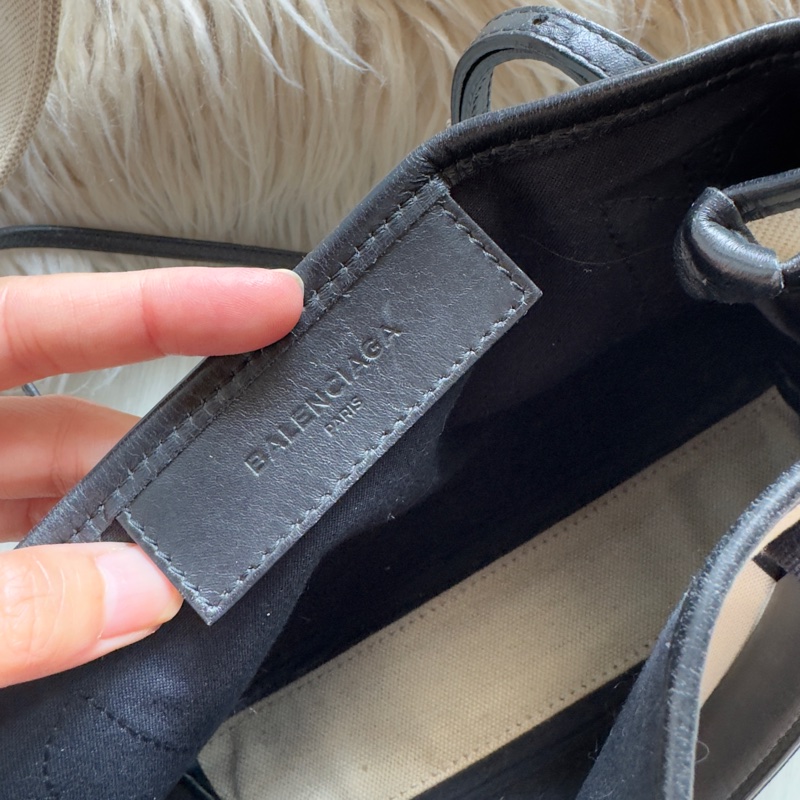 BALENCIAGA 帆布超輕量手提肩背包-內附小包可拆卸-13