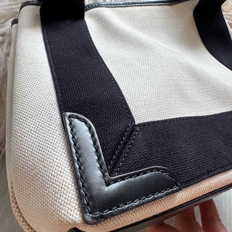 BALENCIAGA 帆布超輕量手提肩背包-內附小包可拆卸-21