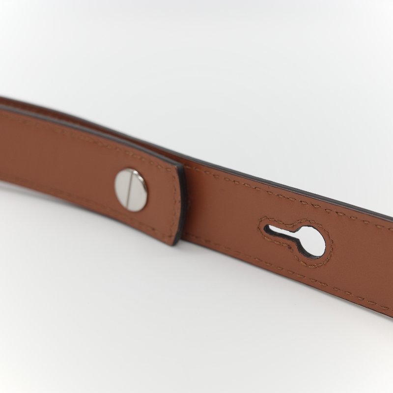 Fendi 芬迪 8BL 中型 By The Way 焦糖色 Logo 牛皮 波士頓包 手提包 斜挎包-38