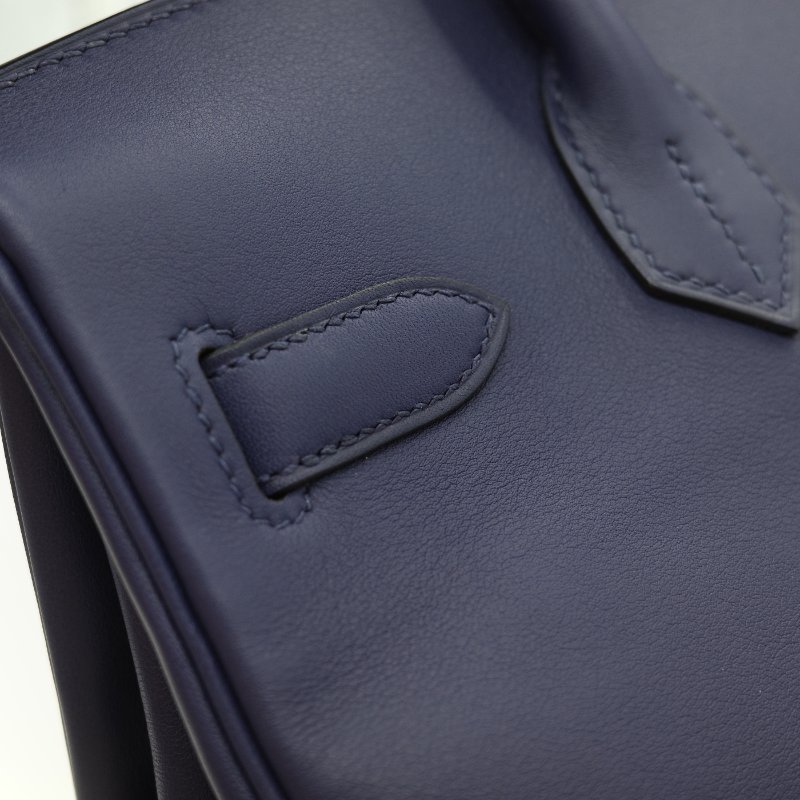 全套全配♥️ Hermès 愛馬仕 限量款 Birkin 30 菱格紋 編織皮革 Epsom皮 銀扣 手提 柏金包 D 刻-11