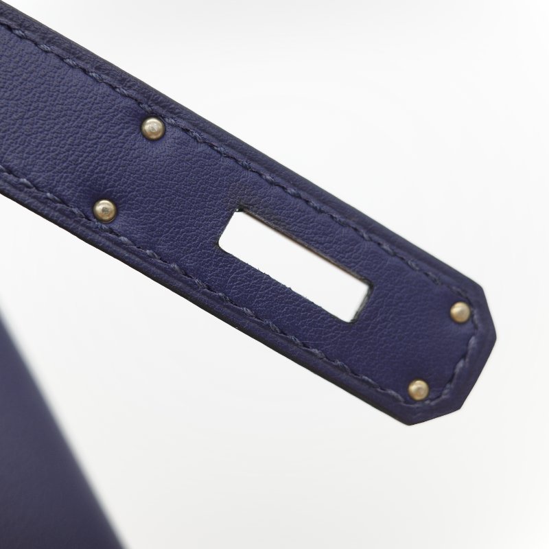 全套全配♥️ Hermès 愛馬仕 限量款 Birkin 30 菱格紋 編織皮革 Epsom皮 銀扣 手提 柏金包 D 刻-19