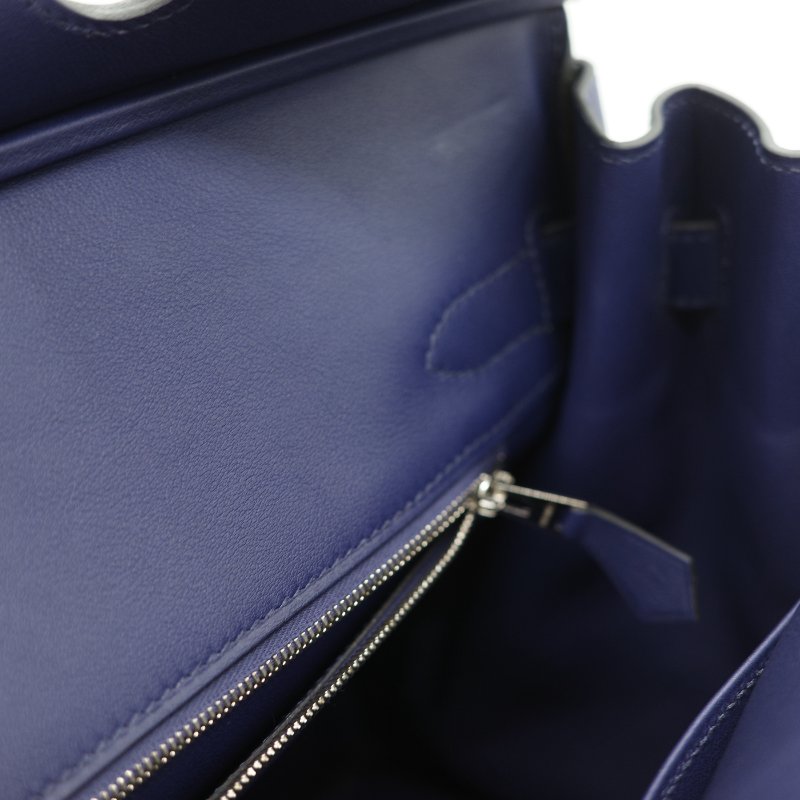 全套全配♥️ Hermès 愛馬仕 限量款 Birkin 30 菱格紋 編織皮革 Epsom皮 銀扣 手提 柏金包 D 刻-23