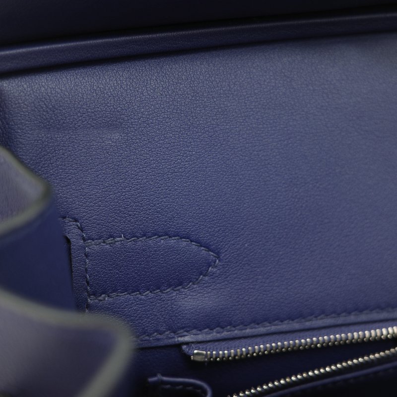 全套全配♥️ Hermès 愛馬仕 限量款 Birkin 30 菱格紋 編織皮革 Epsom皮 銀扣 手提 柏金包 D 刻-25